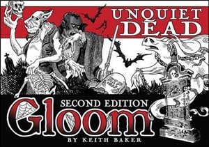 AG1355 Gloom! Card Game 2nd Edition: Unquiet Dead Expansion published by Atlas Games