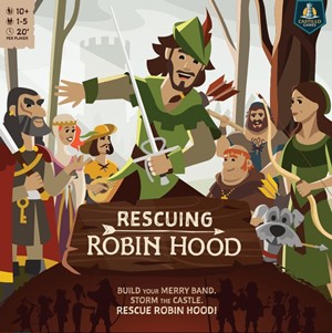 AGCLG01000 Rescuing Robin Hood Card Game published by Castillo Games