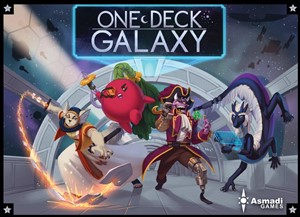 2!AGL0090 One Deck Galaxy Card Game published by Asmadi Games