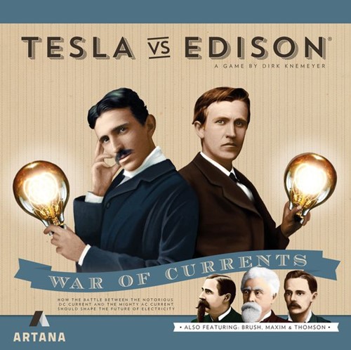 AGL1001 Tesla vs Edison Board Game published by Artana