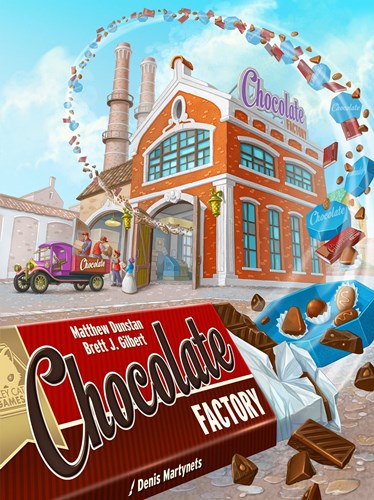 ALLCHOC01 Chocolate Factory Board Game published by Alley Cat Games