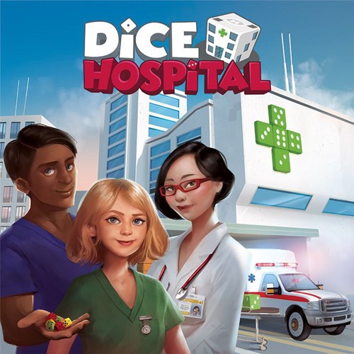 ALLDICEHOS01 Dice Hospital Board Game published by Alley Cat Games