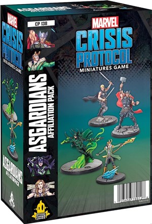 2!AMGCP225 Marvel Crisis Protocol Miniatures Game: Warriors Of Asgard Pack published by Atomic Mass Games