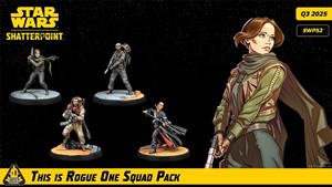AMGSWP52 Star Wars: Shatterpoint This Is Rogue One Squad Pack published by Atomic Mass Games