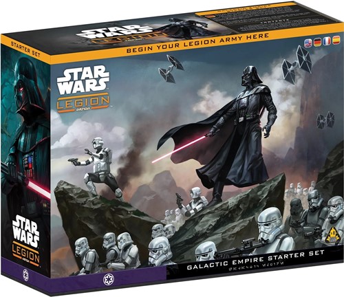 AMGSWQ02 Star Wars Legion: Galactic Empire Starter Set published by Atomic Mass Games