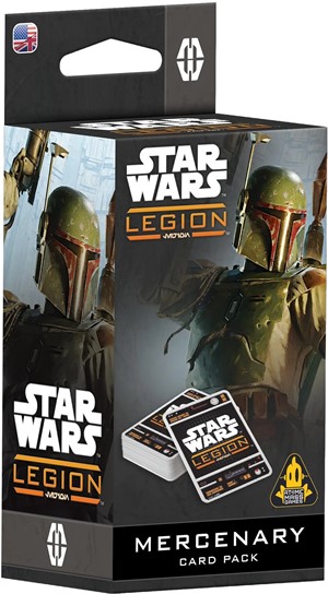 2!AMGSWQ04 Star Wars Legion: Mercenary Card Pack published by Atomic Mass Games