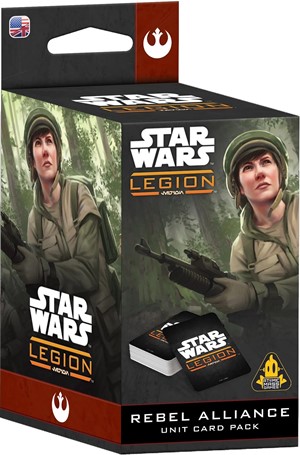 2!AMGSWQ05 Star Wars Legion: Rebellion Card Pack published by Atomic Mass Games
