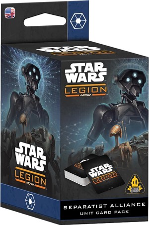 2!AMGSWQ08 Star Wars Legion: Separatist Alliance Card Pack published by Atomic Mass Games