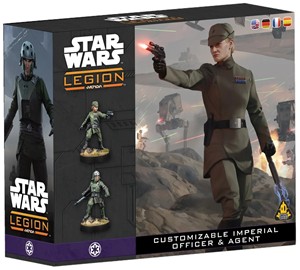 2!AMGSWQ09 Star Wars Legion: Customisable Imperial Officer And Agent published by Atomic Mass Games