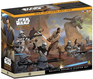 2!AMGSWQ19 Star Wars Legion: Galactic Republic Starter Set published by Atomic Mass Games