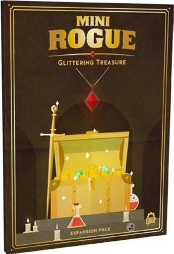ARE20053MRGLITTT Mini Rogue Board Game: Glittering Treasure Expansion published by Ares Games