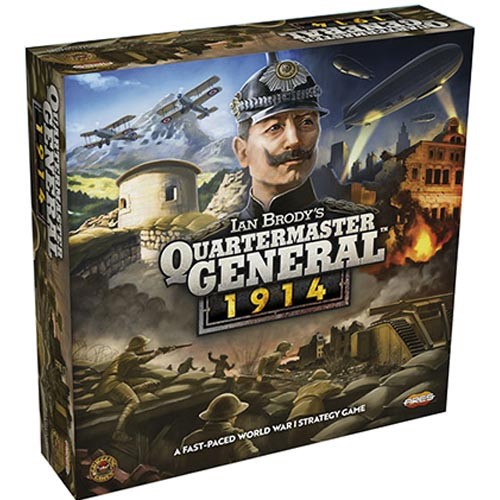 AREARTG014 Quartermaster General Board Game: 1914 published by Ares Games