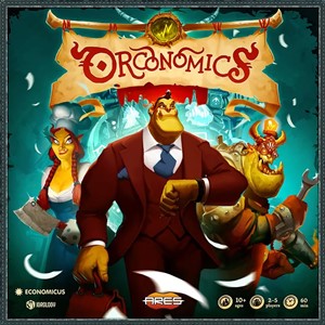 2!AREARTG016 Orconomics Board Game published by Ares Games