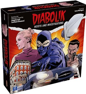 AREARTG017 Diabolik Board Game: Heists And Investigations published by Ares Games