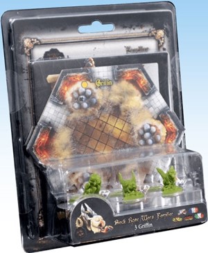 2!AREBLRW009 Black Rose Wars Board Game: Familiars - Griffin published by Ares Games