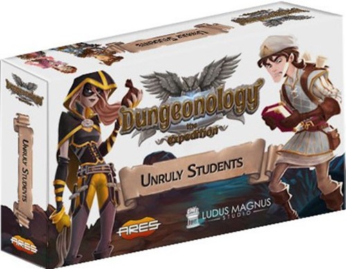 AREDNXP13US Dungeonology Board Game: The Expedition Unruly Students Expansion published by Ares Games