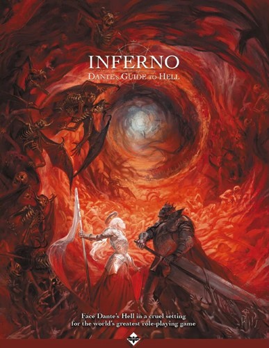 AREGIN0686 Dungeons And Dragons RPG: Inferno Dante's Guide To Hell published by Ares Games