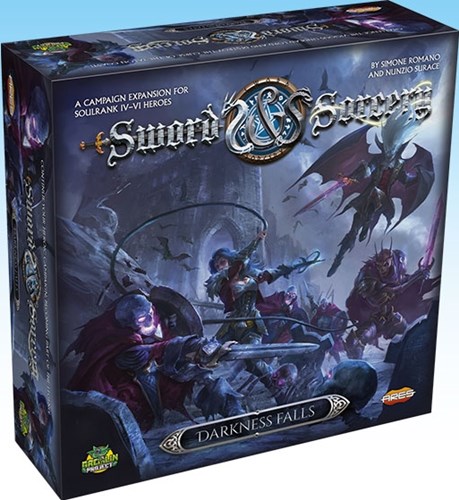 AREGRPR103 Sword And Sorcery Board Game: Darkness Falls Expansion published by Ares Games
