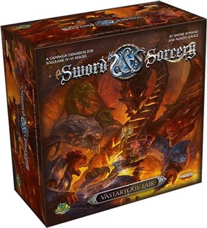 AREGRPR104 Sword And Sorcery Board Game: Vastaryous' Lair Expansion published by Ares Games