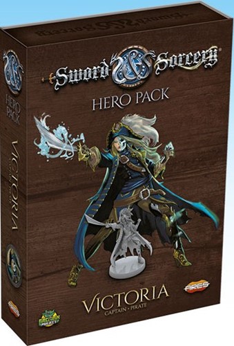 AREGRPR108 Sword And Sorcery Board Game: Victoria Hero Pack published by Ares Games