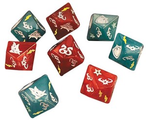 AREGRPR109 Sword And Sorcery Board Game: Custom Dice Pack published by Ares Games