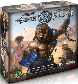 AREGRPR203 Sword And Sorcery Board Game: Myths Of The Arena Expansion published by Ares Games