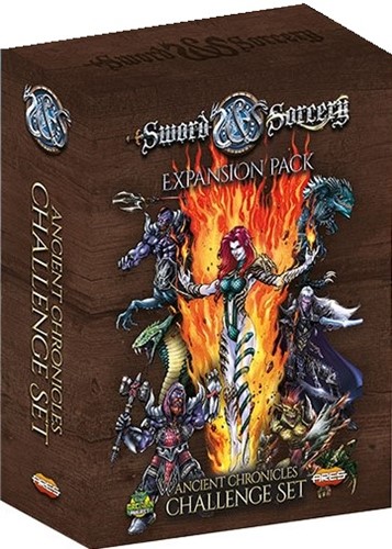 AREGRPR208 Sword And Sorcery Board Game: Ancient Chronicles Challenge Set published by Ares Games