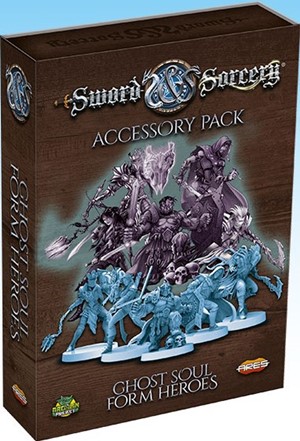 AREGRPR210 Sword And Sorcery Board Game: Ancient Chronicles Ghost Soul Form Heroes Pack published by Ares Games