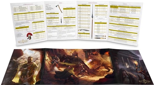 ARELEX024 Lex Arcana RPG: Demiurge Screen published by Ares Games