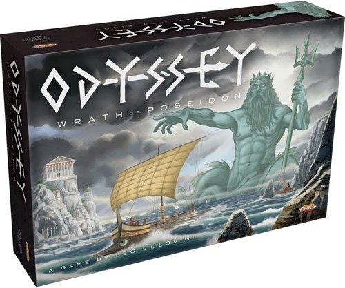 AREU003 Odyssey: Wrath Of Poseidon Board Game published by Ares Games