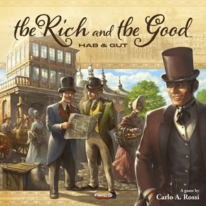 2!AREU005 The Rich And The Good Board Game published by Ares Games