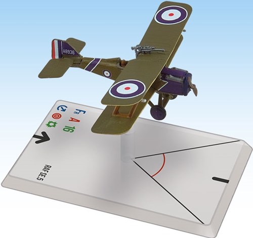 AREWGF124A Wings of Glory World War 1: RAF SE.5 (Bishop) published by Ares Games