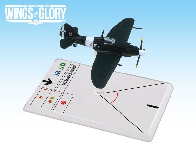 AREWGS104A Wings of Glory World War 2: Reggiane Re.2001 Falco II (Metellini) published by Ares Games