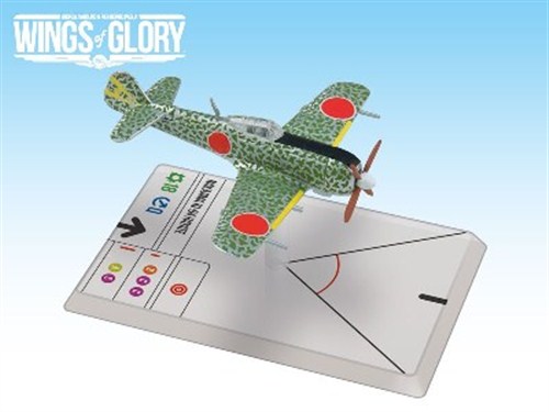 AREWGS108C Wings of Glory World War 2: Nakajima KI-84 Hayate (52 Sentai) published by Ares Games