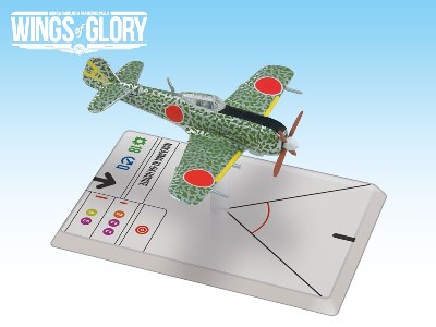 AREWGS108C Wings of Glory World War 2: Nakajima KI-84 Hayate (52 Sentai) published by Ares Games