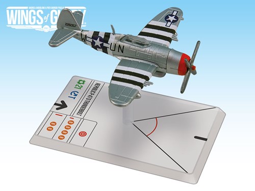 AREWGS111C Wings of Glory World War 2: Republic P-47D Thunderbolt (Raymond) published by Ares Games