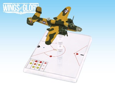 AREWGS302B Wings of Glory World War 2: B-25C Mitchell (Bauer) published by Ares Games