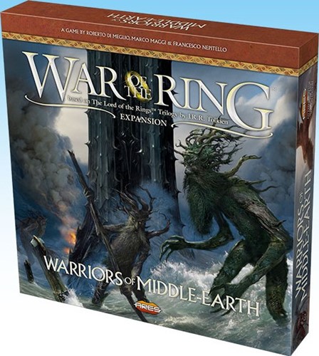 AREWOTR009 War Of The Ring Board Game: Warriors Of Middle Earth Expansion published by Ares Games