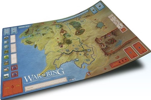 AREWOTR019 War Of The Ring Board Game: Deluxe Game Mat published by Ares Games