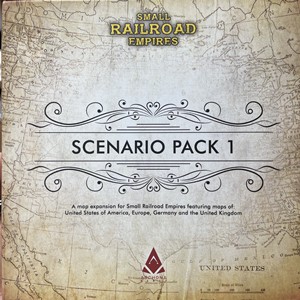 ARQ041 Small Railroad Empires Board Game: Scenario Pack 1 published by Archona Games