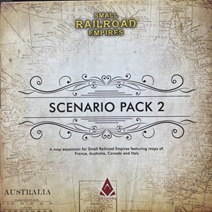 ARQ042 Small Railroad Empires Board Game: Scenario Pack 2 published by Archona Games