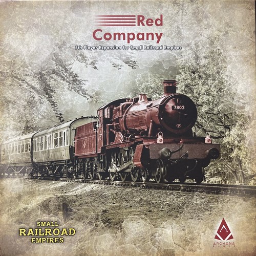 ARQ043 Small Railroad Empires Board Game: Red Company Expansion published by Archona Games