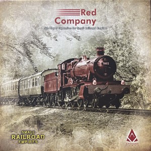 ARQ043 Small Railroad Empires Board Game: Red Company Expansion published by Archona Games