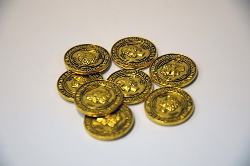 ARQ104 Magna Roma Board Game: Metal Coins published by Archona Games