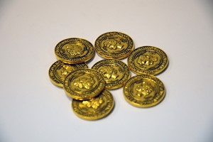 ARQ104 Magna Roma Board Game: Metal Coins published by Archona Games
