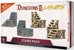 ARSDNL0038 Dungeons And Lasers: Stairs Pack published by Archon Studios