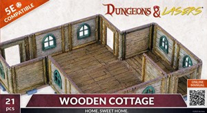 2!ARSDNL0049 Dungeons And Lasers: Wooden Cottage published by Archon Studios