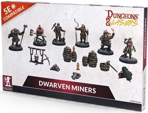 3!ARSDNL0112 Dungeons And Lasers: Dwarven Miners published by Archon Studio