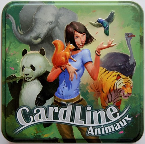 ASMCARD01 Cardline Card Game: Animals published by Asmodee