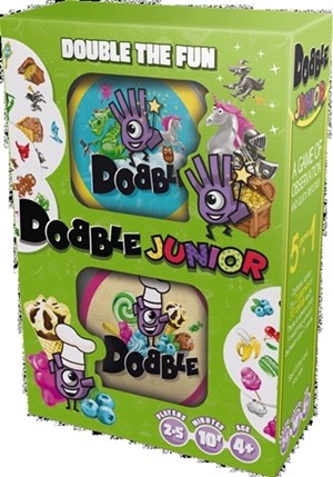 ASMDOBBJU01EN Dobble Card Game: Junior Edition published by Asmodee